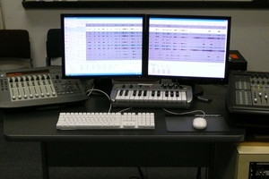 Music recording laboratory.